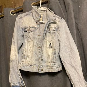 ripped Jean jacket